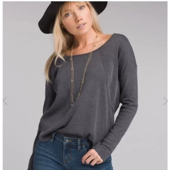 Prana Remi Waffle Pullover - Picture 1 of 7